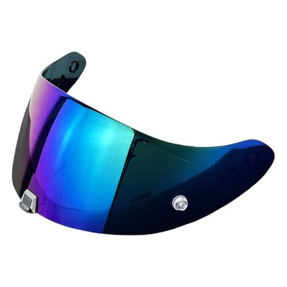 R1 Air Helmet Visor Replacement,Tinted Motorcycle Helmet Face shield Windshield lens for R1,R1 Air,R1 EVO,T520,ST1400,391 (Rainbow) - color: Rainbow