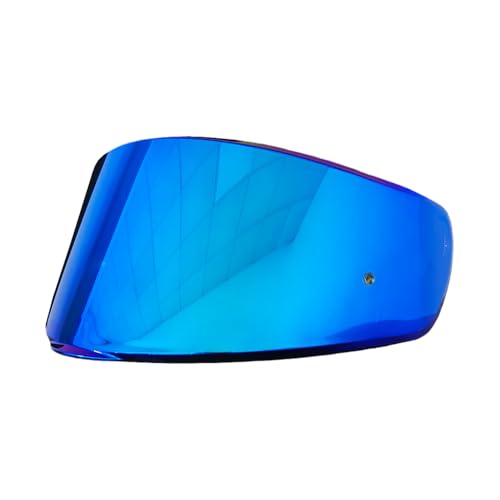 Sedici Strada 3 Visor,UV Protection Motorcycle Helmet Face Shield Visor Replacement Compatible with Sedici Strada 2 Strada 3 FT2 VECTOR FF801 FF397(Revo Deep Blue) - color: Revo Deep Blue