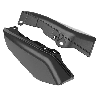 Mid Frame Air Deflectors Heat Shield Fit for Harley Touring 2009-2026 Black Quartz - color: Black Quartz