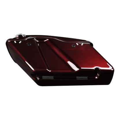 HR3 Twisted Cherry Hard Saddlebags Compatible with 2018-2019 Road Glide FLTRX 2018 Street Glide Special FLHXS Ultra Limited FLHTK Ultra Limited Low FLHTKL - color: Twisted Cherry
