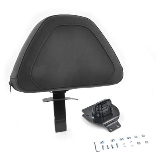 Panical Quick Release Sissy Bar Rider Driver Backrest Back Support Pad For Honda Goldwing GL1800 F6B 2021-2026 Frosted texture