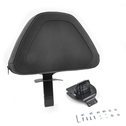 Panical Quick Release Sissy Bar Rider Driver Backrest Back Support Pad For Honda Goldwing GL1800 F6B 2021-2026 Frosted texture