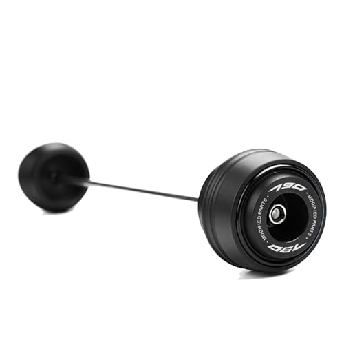 Compatible with 790 DUKE 2018-2023 2024 2025 Motorcycle Accessories Front Rear Wheel Axle Fork Crash Slider Protector (Black, Front) - color: Black, size: Front