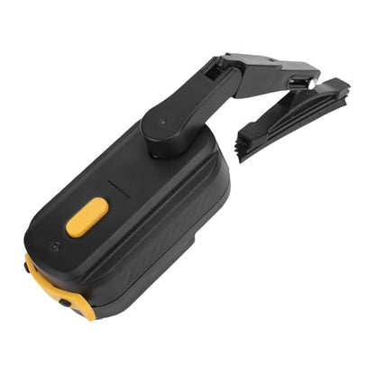 2 Speeds 1200mAh Rechargeable Helmet Windshield Wiper, Motorcycle Helmet Wiper with Telescopic Bracket, Universal Helmets Visor Cleaner for Most Visor