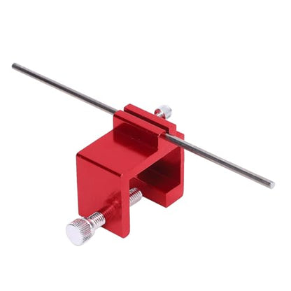 Keenso Motorcycle Chain Alignment Tool, Aluminum Alloy, Accurate Chain Adjustments, Universal for Motorcycles and ATVs (Red) - color: Red