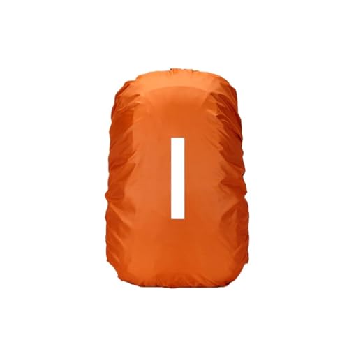 Backpack Rain Cover Outdoor Reflective Waterproof Backpack Rain Cover Night Bike Safety Light Raincover Bag Hiking Mountaineering Dust - color: Orange 20L