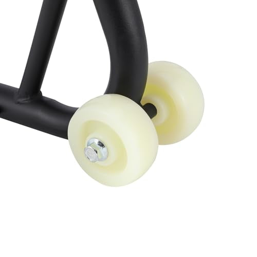 Motorcycle Stand Lift 850lbs Front Rear Wheels with L Fork Adjustable Swingarm Spool,Heavy Duty Universal for CRF CR XR RM KX KLX YZ TTR PW SSR Apollo TAO TAO SDG Dirt Pit Bike