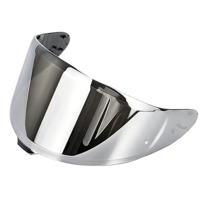 Shoei RF-1400 Helmet Visor Replacement for X15 CWR-F2 RF-1400 Z8 NXR2, CWR-F2 Shield Windshield Anti-Scratch UV Protection (Silver) - color: Silver