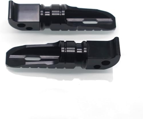 MZS Motorcycle Foot Pegs, Passenger Rear Footpegs Footrest Pedal Adjustable CNC Black Compatible with FJ09 FZ1 FZ6 FZ8 FZ07 FZ09 FZ10 MT03 MT07 MT09 MT10 NIKEN TMAX XMAX XSR700 XSR900 R3 - size: FZ07/FZ09/FZ10/MT03/MT07/MT09/MT10/XSR700/XSR900