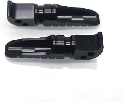 MZS Motorcycle Foot Pegs, Passenger Rear Footpegs Footrest Pedal Adjustable CNC Black Compatible with FJ09 FZ1 FZ6 FZ8 FZ07 FZ09 FZ10 MT03 MT07 MT09 MT10 NIKEN TMAX XMAX XSR700 XSR900 R3 - size: FZ07/FZ09/FZ10/MT03/MT07/MT09/MT10/XSR700/XSR900