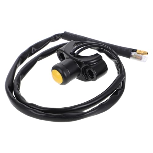 Universal Motorcycle Headlight and Fog Light Handlebar Switch Waterproof Control Button for Off-Road ATV and Dirt Bike Use