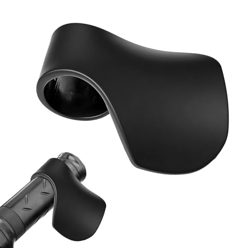 Motorcycle Cruise Control Assist, Plastic Motorbike Throttle Assist Wrist Hand Grip Accelerator Assistant, Universal Handlebar Oil Control Rocker Rest for Most Motorcycles (Black) - color: Black