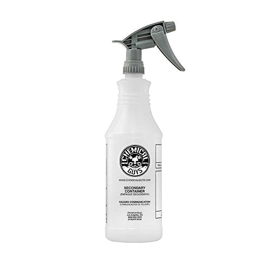 Chemical Guys ACC_130 Professional Chemical Guys Chemical Resistant Heavy Duty Bottle and Sprayer, 32 oz - size: 32 Ounces, style: Professional Sprayer