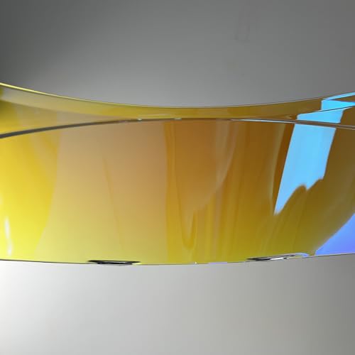YOURNAME HJ33 Shield for HJC I90,i91 Face Shield Uv-protected Visera Casco Moto Visera Casco Moto (Clear Blue-For Day &Night) - color: Clear Blue-for Day &Night