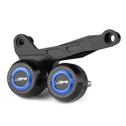 Motorcycle Frame Sliders Falling Protection CNC Compatible with S1000RR 2025 2024 2023 Crash Protector Pad Engine Fairing Guards S 1000 RR S1KRR S1000 RR S 1000RR S1000RR Accessories (Blue) - color: blue