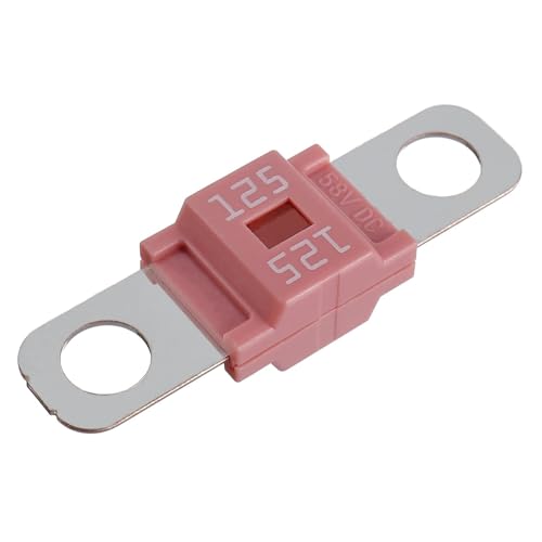 BOJACK 125 Amp AMI/Midi Fuse Holders and High Current Bolt-on Midi Fuses 125A for Cars Trucks Vehicles (Pack of 2 - style: 125A