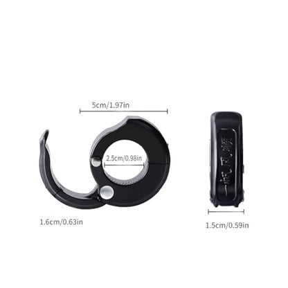 Aluminum Motorcycle Handlebars Hook Luggages Hanger Hook Motorcycle Helmets Hook Bikes Hangings Bag Hook - color: Black