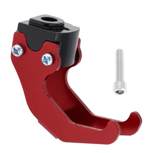 Motorcycle Handlebar Hook Helmet Gloves Luggage Hanger Claw Shaped Motorcycle Hook Aluminum Alloy Red - color: Red