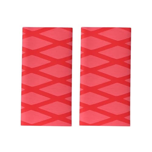 Non-Slip Rubber Grip Glove Motorcycle Handle Cover Universal Heat Shrinkable Grip Cover Sleeve Handlebar Covers Handlebars Grips - color: Handlebar-Red