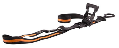 Erickson 05715 Big Hook Ratcheting Tie-Down Strap, 2 Pack (1.5" Wide x 8' Long, 2000lb Load Capacity)