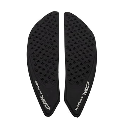 Black Gas Fuel tank Side pads Protector Knee Grip Traction Compatible with Honda CBR600RR 2007-2012