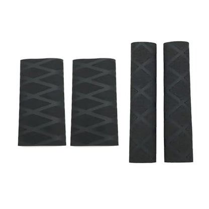 for BM&W R1200GS R1250GS Handlebar Cover Gloves Heat Shrink Motorcycle Grip Rubber 4PCS/Set Anti-Slip Blue Green Handlebars Grips - color: Green