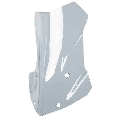 Motorcycle Tall Windscreen Windshield Screen Shield Wind Deflector Compatible with B.M.W R1200GS LC R 1200GS ADV 2014-2018 R1250GS R 1250GS Adventure 2018-2023 (Light Smoke) - color: Light Smoke