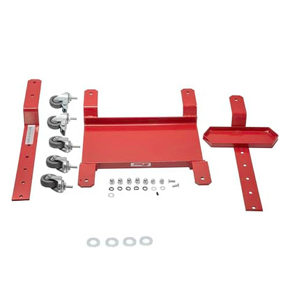Extreme Max 5001.5111 Rear Wheel Motorcycle Dolly with Kickstand Tray