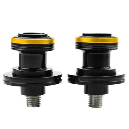 Compatible with 450MT 450NK 450SR 800MT 675SR-R 675SR 700CLX 650GT 800MT-X 650NK Motorcycle M10 Swingarm Spools Rear Stand Screws Sliders (Gold) - color: Gold
