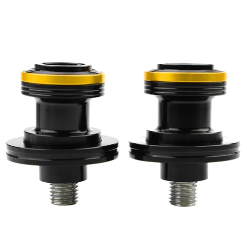 Compatible with 450MT 450NK 450SR 800MT 675SR-R 675SR 700CLX 650GT 800MT-X 650NK Motorcycle M10 Swingarm Spools Rear Stand Screws Sliders (Gold) - color: Gold