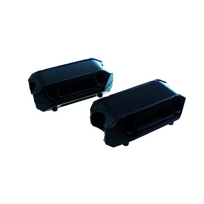 4pcs Motorcycle Crash Bar Sliders, Motorcycle Engine Guard Bumper Protection Decorative Block 25mm Frame Slider Universal for Motorcycles Crash Bar