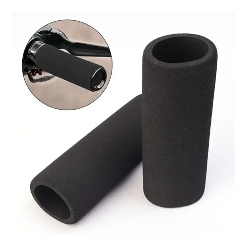 Motorcycle Handlebar Grips 4/1PCS Motorcycle Handlebar Cover Slip-on Anti Vibration Comfort Grip Sleeve Foam Anti-Slip Moto Handle Levers Grips - color: 4pcs