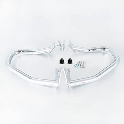 TCT-MOTORPARTS Engine Guard Highway Crash Bar Kit Fit for Indian Scout Sixty 2016-2024, Scout Bobber Twenty ABS 2022 (Repl 2881756-156) Chrome - color: Chrome