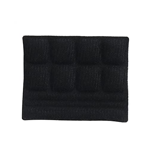 6PCS Chin Pads Foam Pad Set Strap Padding Replacements Universal Cushion Mats for Cycling Bike Bicycle Motorcycle Road Racing Riding Helmet - color: Grey 6PCS