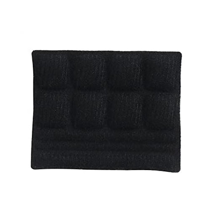 6PCS Chin Pads Foam Pad Set Strap Padding Replacements Universal Cushion Mats for Cycling Bike Bicycle Motorcycle Road Racing Riding Helmet - color: Grey 6PCS