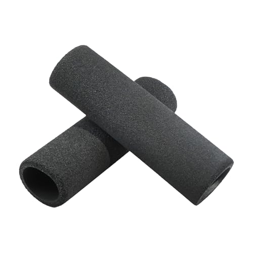 2PCS Motorcycle Handlebar Grips, Soft Foam Grip Cover Compatible with Harley Honda Yamaha Kawasaki Suzuki BMW Triumph - size: 1-1.2 inch