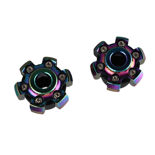 Motorcycle Wheel Front Fork Frame Slider Durable Aluminum Alloy Crash Protector Cup Universal for Motorcycle and Pair of 2