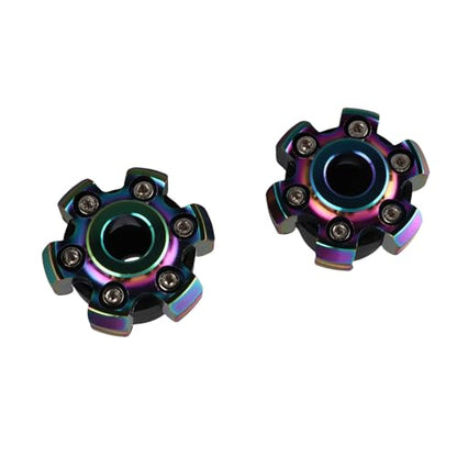 Motorcycle Wheel Front Fork Frame Slider Durable Aluminum Alloy Crash Protector Cup Universal for Motorcycle and Pair of 2