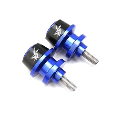 Blue Motorcycle Swingarm Spools Slider Stand Screws for Hayabusa GSX1300R/GSX1300R Gen 3 1999-2008 2009 2010 2011 2012 2013 2014 2015 2016 2017 2018 2019 2020 2021 2022 2023 2024 2025 2026 - color: Blue