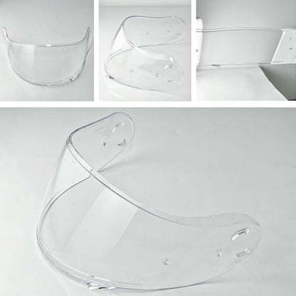 Neotec 2 Helmet Visor Replacement.CNS-3 Motorcycle Helmet Shield UV Protection Compatible with Neotec 2 (Clear+Anti Fog Film) - color: Anti Fog Film+clear