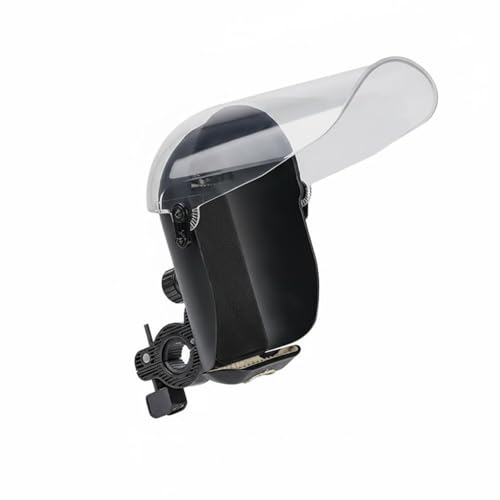 predolo Motorcycle Phone Holder Rainproof Weather-Resistant Phone Direction Guide Holder Shockproof Rain Cover Bike Mount for Navigation, Clear, Abs Handlebar - color: Clear, style: Abs Handlebar