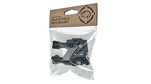 BrainExploder Adjustable NVG Helmet Mount Compatible with All GoPro Hero Cameras