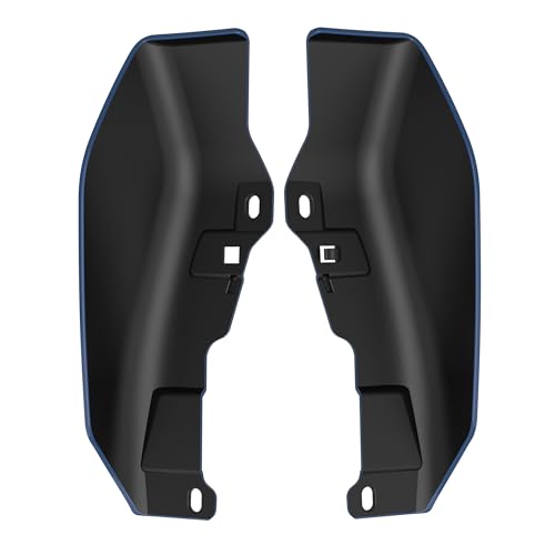 Mid Frame Air Deflectors Heat Shield Fit for Harley Touring 2009-2026 Billiard Blue - color: Billiard Blue