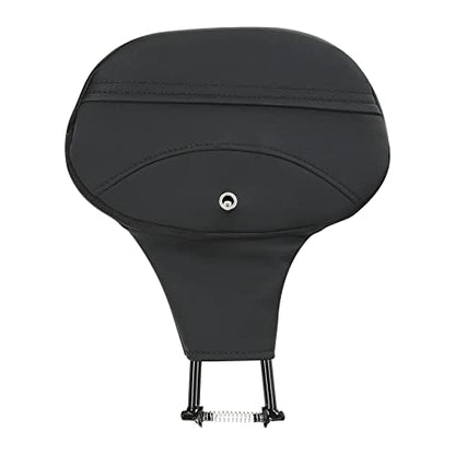 C.C. RIDER Driver Rider Backrest Fit for Harley Touring Road King Street Glide Road Glide Electra Glide and Tri Glide Models 2009-2023 2009-2023 - color: Rider Backrest 16#Red Stitching
