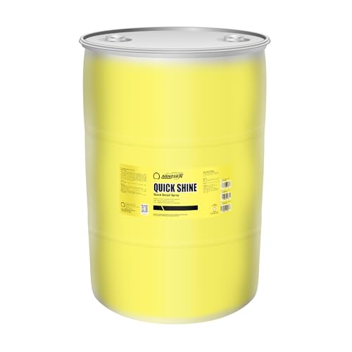 Nanoskin QUICK SHINE Quick Detail Spray 55 Gallons - Waterless Detailer Spray for Car Detailing | Deep Gloss Car Wax Booster & Clay Lubricant | Removes Dust, Smudges, Fingerprints & Other Contaminants - size: 7040 Fl Oz (Pack of 1)