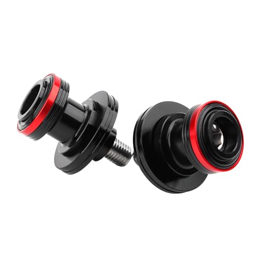 Compatible with 450MT 450NK 450SR 800MT 675SR-R 675SR 700CLX 650GT 800MT-X 650NK Motorcycle M10 Swingarm Spools Rear Stand Screws Sliders (Red) - color: Red
