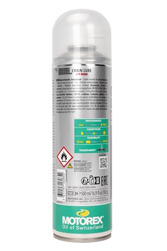Motorex Chain Lube 622 Offroad Spray - 500ml. Aerosol 171-622-050