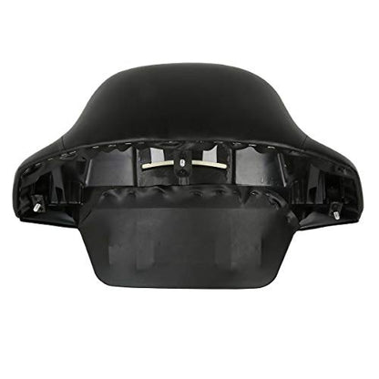 TCMT Matte King Motorcycle Pack Trunk(No Speaker Holes) Wrap-around Backrest Pad Luggage Rack Fit For Harley 2014-2025 Touring CVO Road King Road Glide Street Glide Electra Glide Pack Trunk - color: Style A