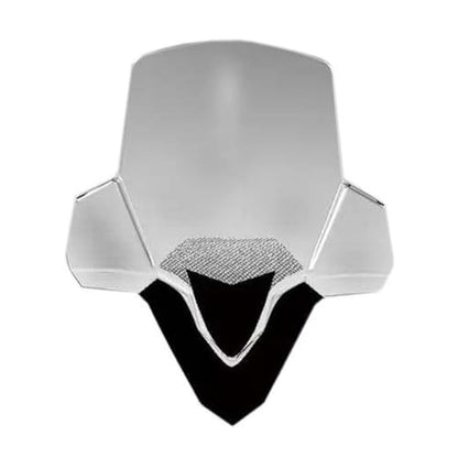 Motorcycle Windshield for Yamaha 2023-2024 XMAX300 Xmax300 Xmax 300 Motorcycle Windshield Modification Windshield Modification Windshield windscreen Double Bubble(Grey 58cm) - color: Grey 58cm