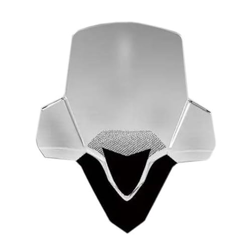 Motorcycle Windshield for Yamaha 2023-2024 XMAX300 Xmax300 Xmax 300 Motorcycle Windshield Modification Windshield Modification Windshield windscreen Double Bubble(Grey 63cm) - color: Grey 63cm